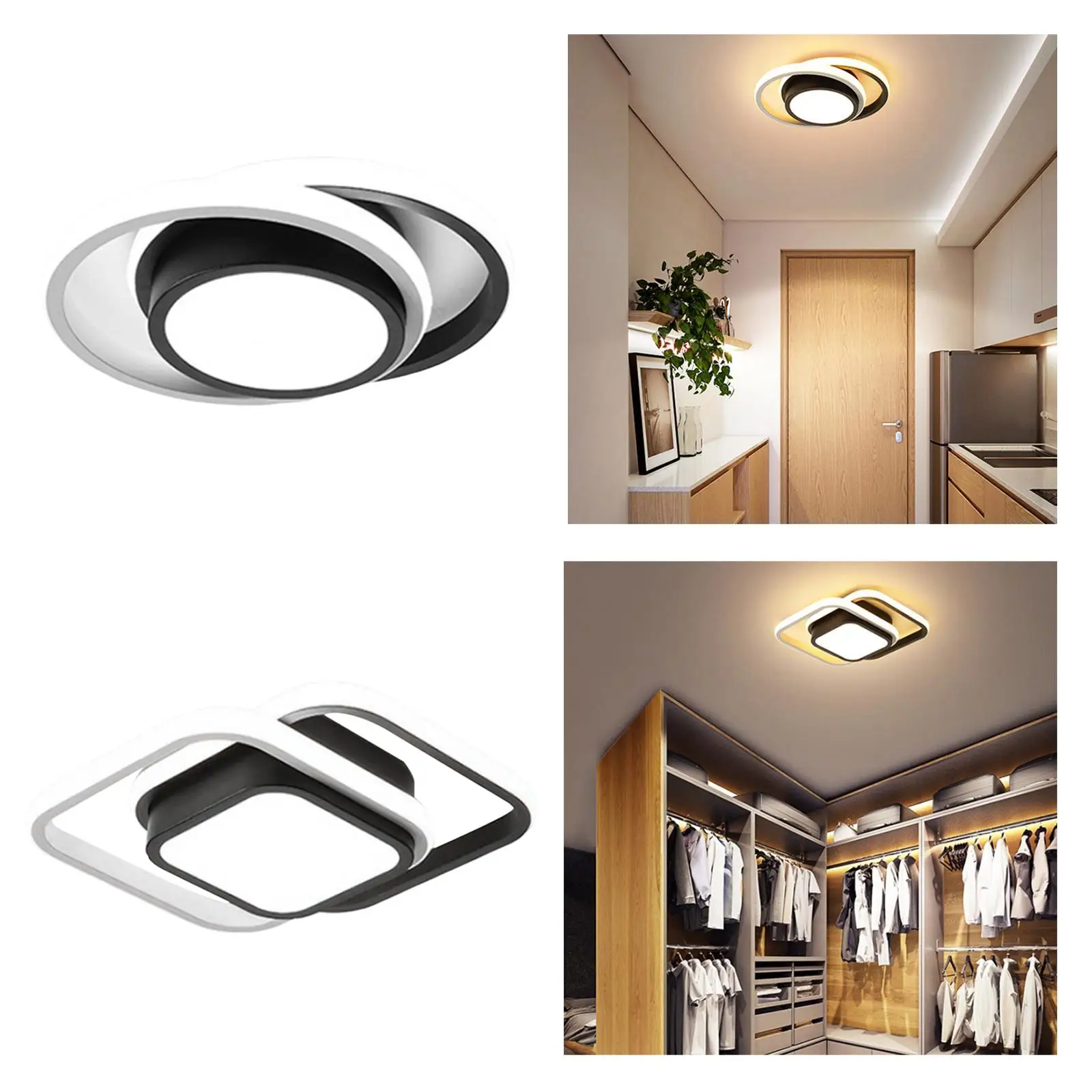 Nordic LED Ceiling Lights  Saving Acrylic for  Lighting Fixtures