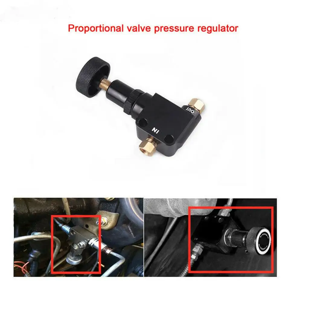 Brake Proportioning Bias Valve Pressure Adjustable Knob Type 1000psi