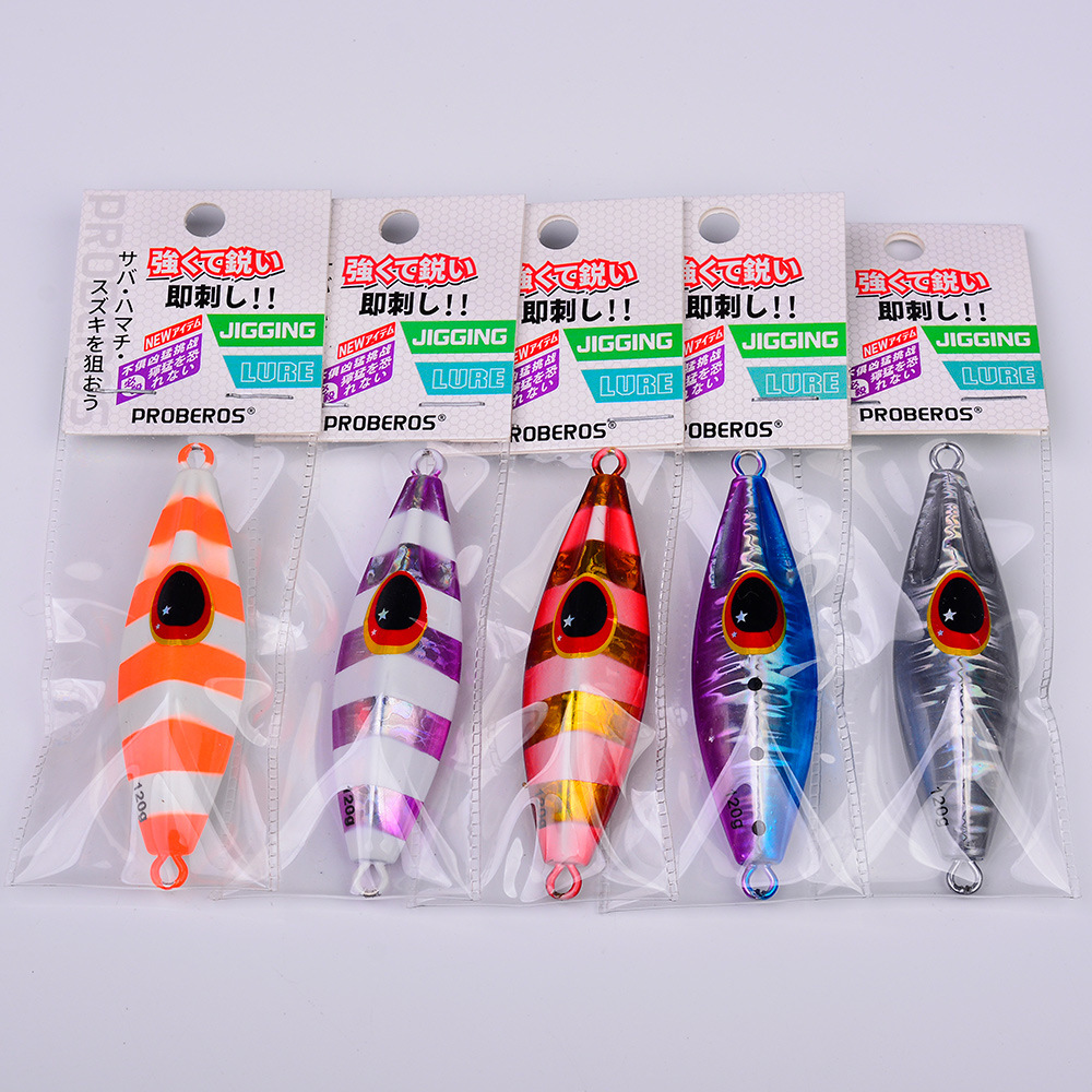 Big Jig Angelköder Gewichte 30g 40g 60g 80g 120g Angelvorrichtungen Salzwasserköder Metall Bass Jig Isca Künstlicher gefälschter Fisch Glitzer – Detail 10