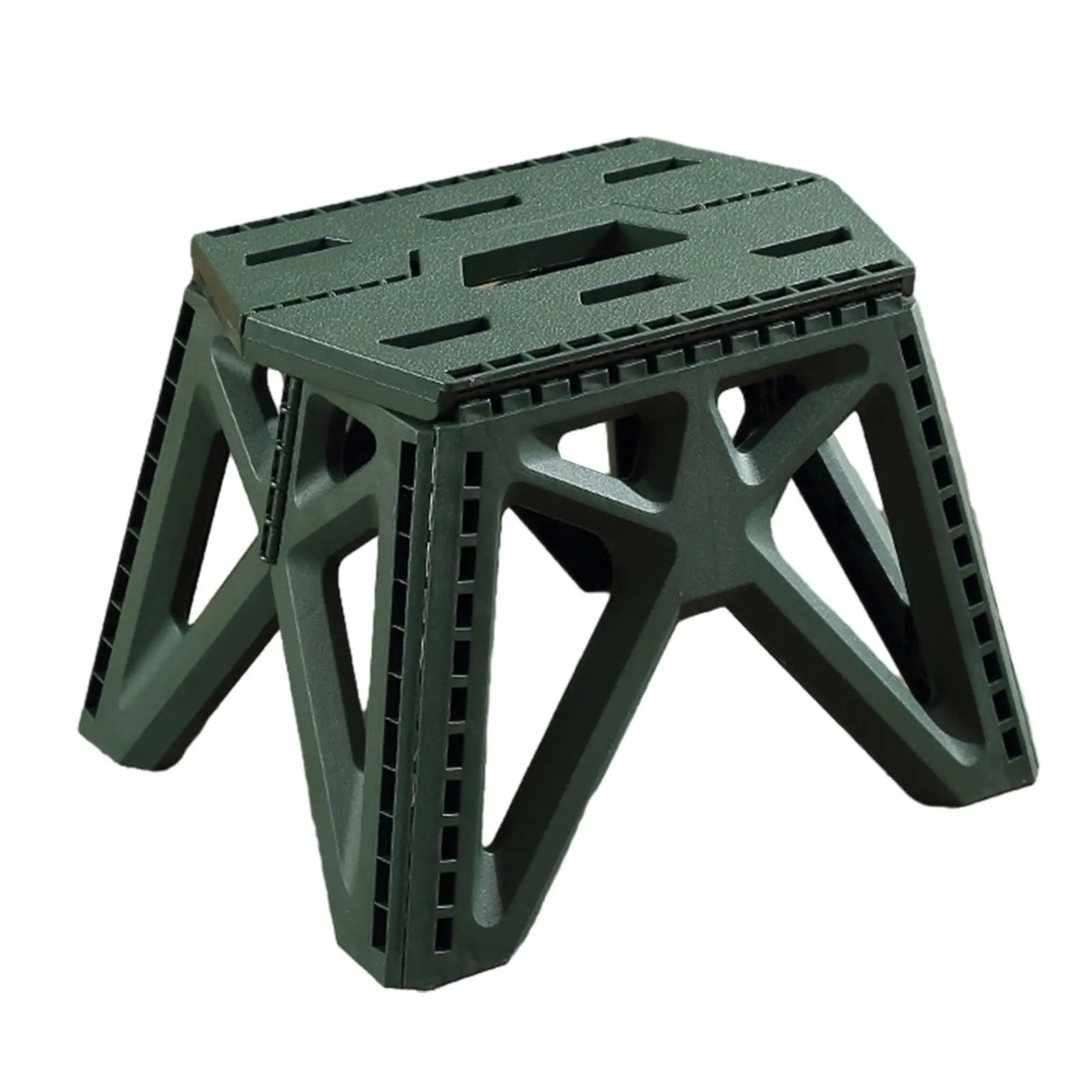 Foldable Camping Stool Portable Collapsible Lightweight Outside Camp Stool Chair for Hiking Backpacking Patio Travel Picnic