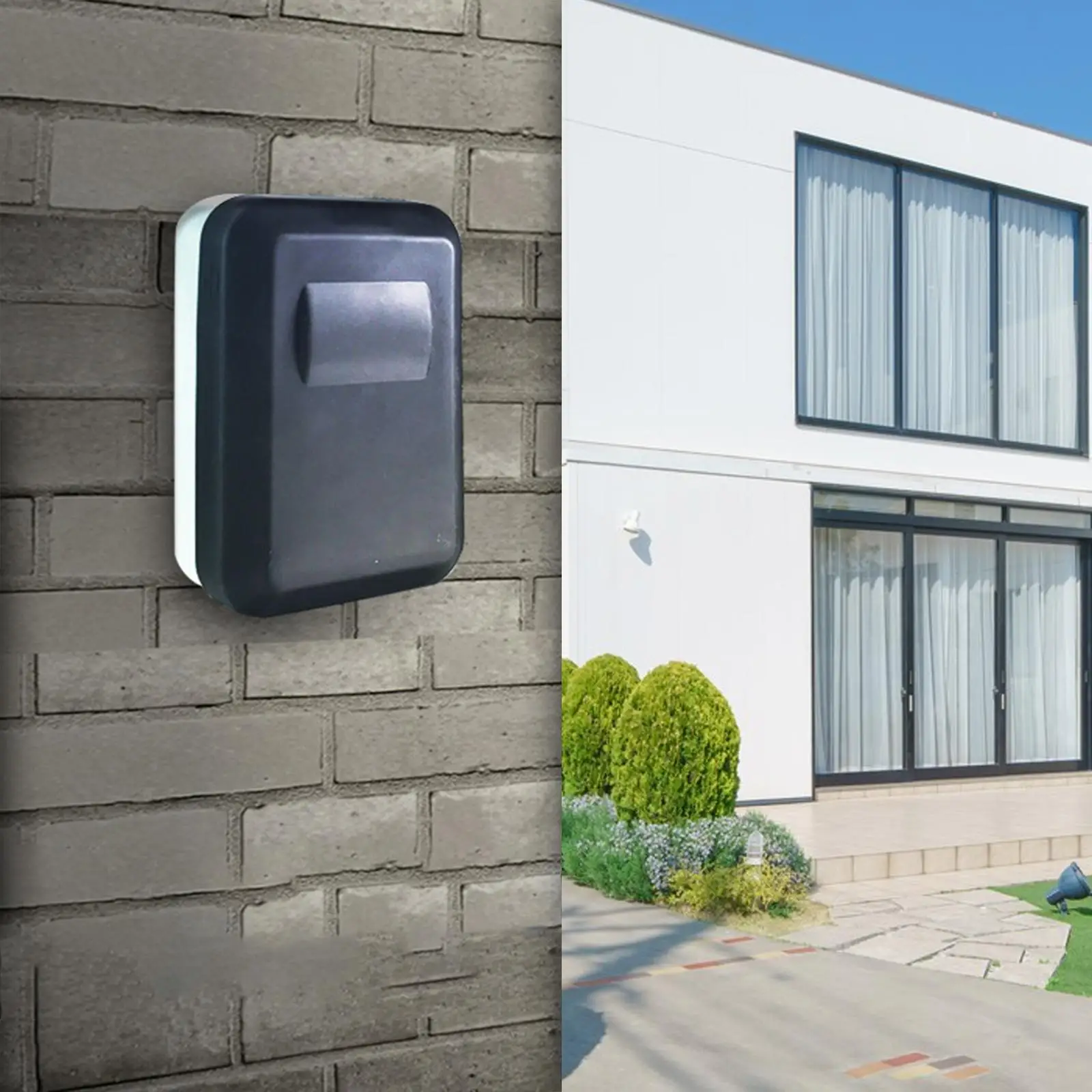 Wall Mounted Password Box Combination Digital Code Lock Box Combination Key Storage Lock Box for Contractors Outside