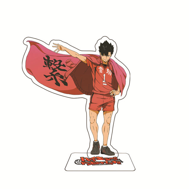 Anime Acrylic Stand Action Figure Toy Haikyuu!!! Wiki Combination Group PVC  Acrylic Desktop Stand Model