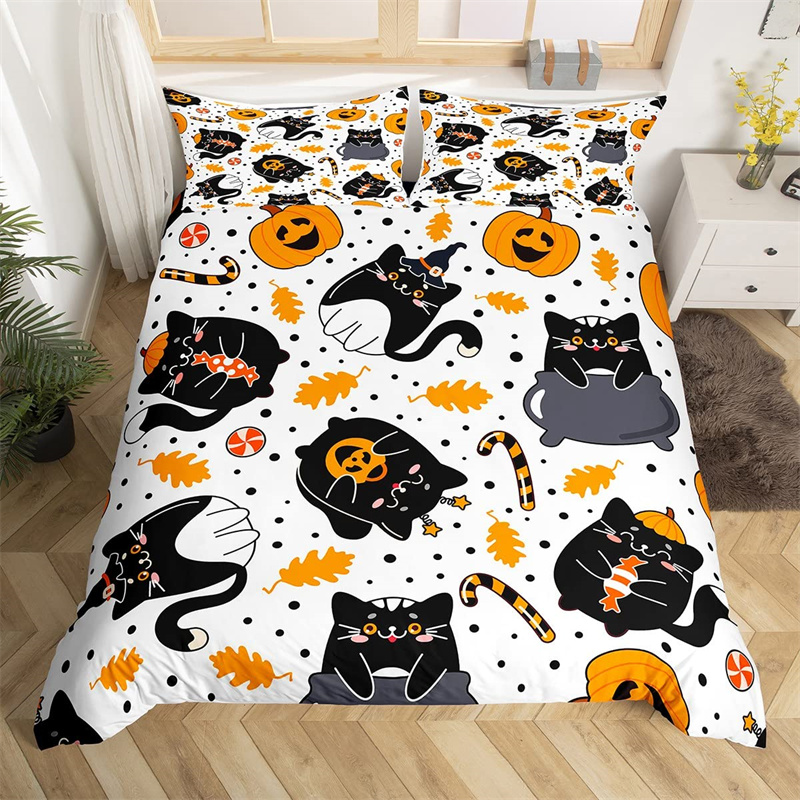 Pumpkin Tree Halloween Bed Set