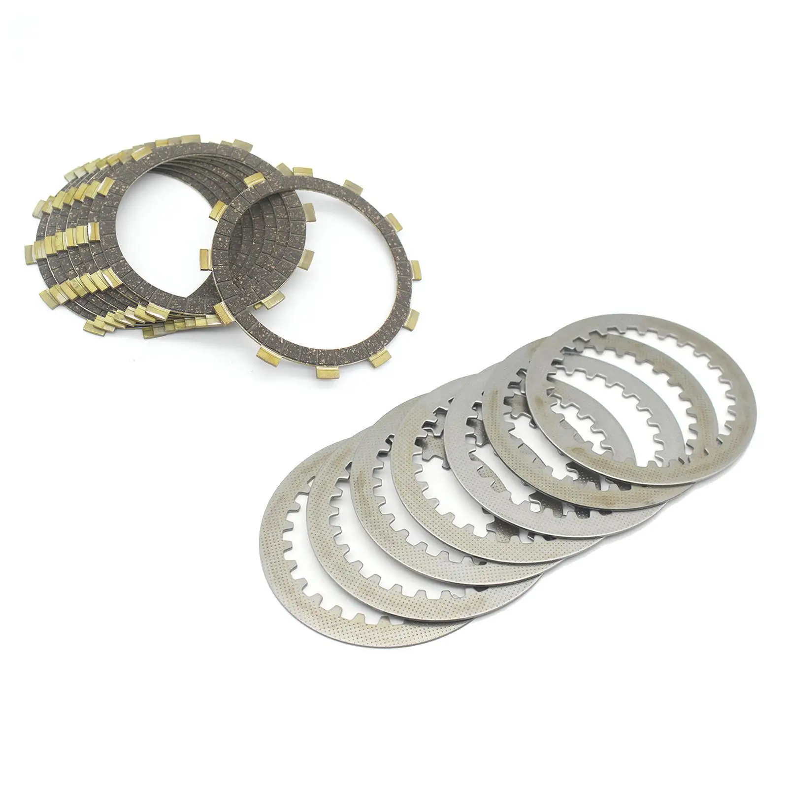 Clutch Friction Plates for Yamaha XJR400 4HM FJ600 XJ650 Motocross ATV Scooter Outdoor Engine Cooling 4H7-16321-01 168-16325-00