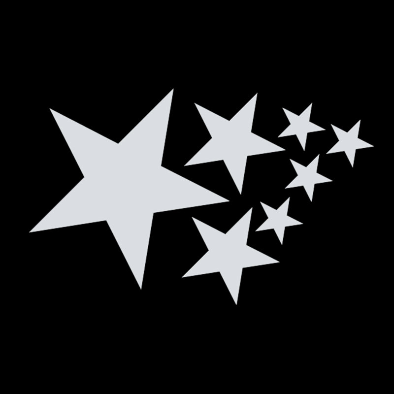 Pentagramm Muster Auto Produkte Sonnencreme und Wasserdichte Auto Aufkleber Abdeckung Kratzer Dekoration Individuelle Aufkleber Persönlichkeit, PVC – Detail 4