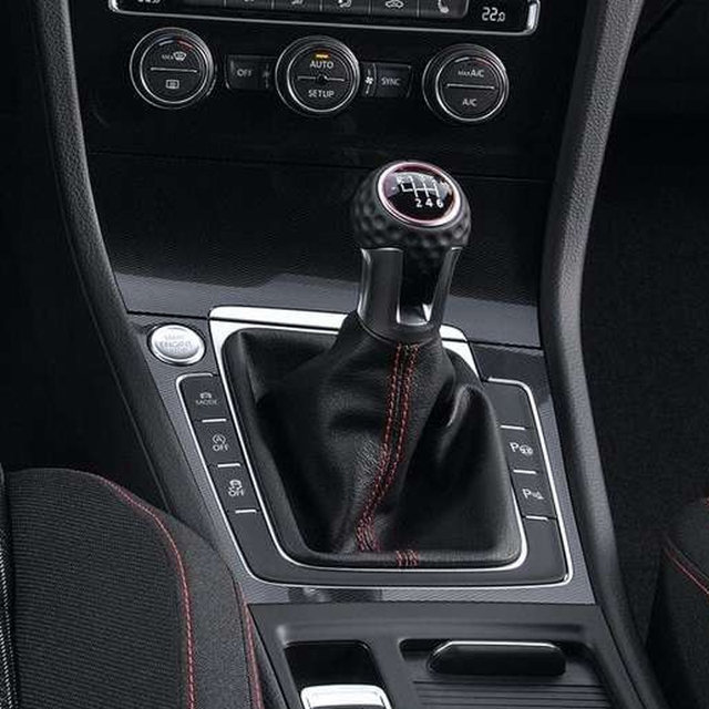 Gear Shift Knob Lever Switch Knob Boot Shift Stick For For VW Golf 7 7.5 Golf R Manual Left Driving Gearbox Shifter Knob Shift AliExpress