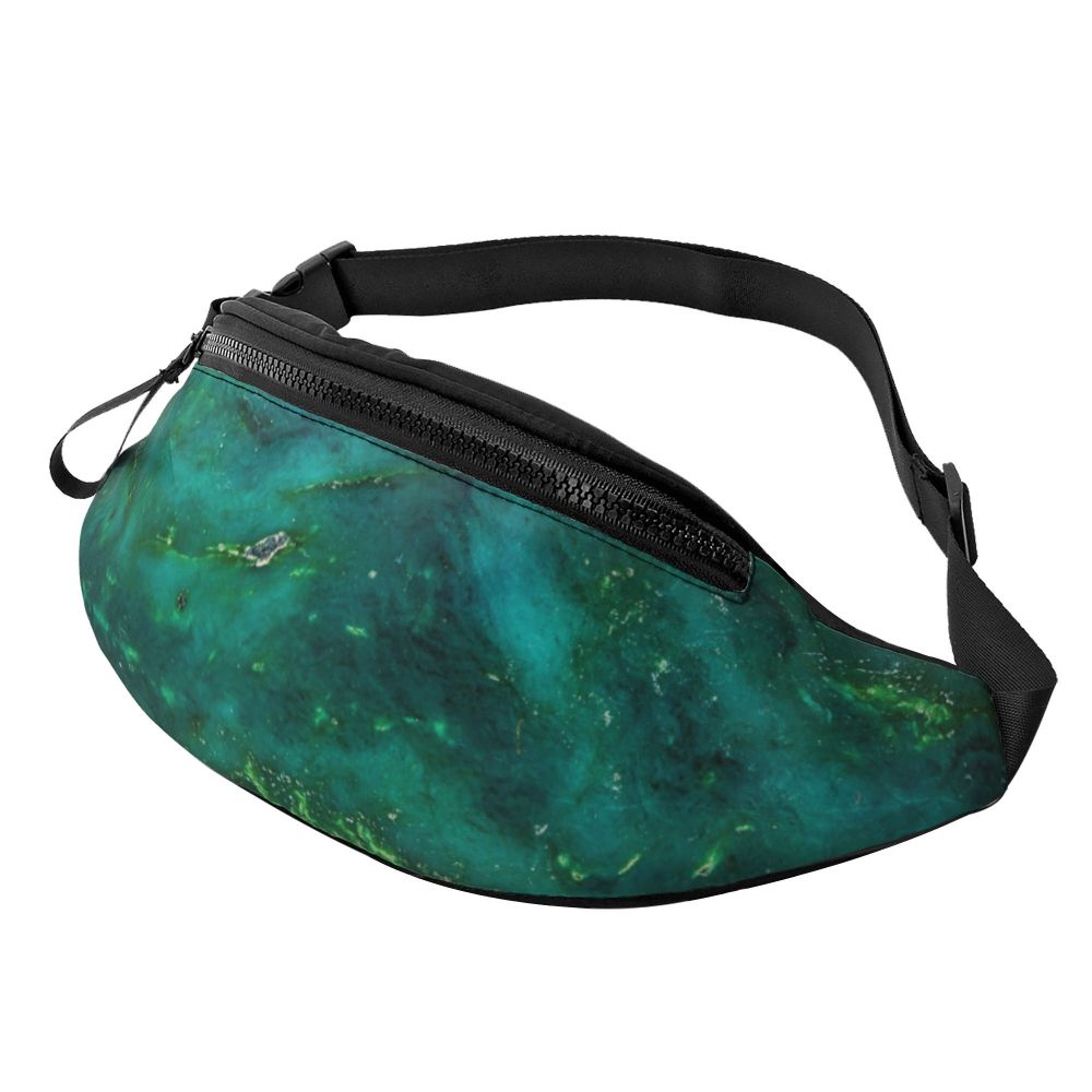 Personalizado mármore verde Fanny Pack para mulheres