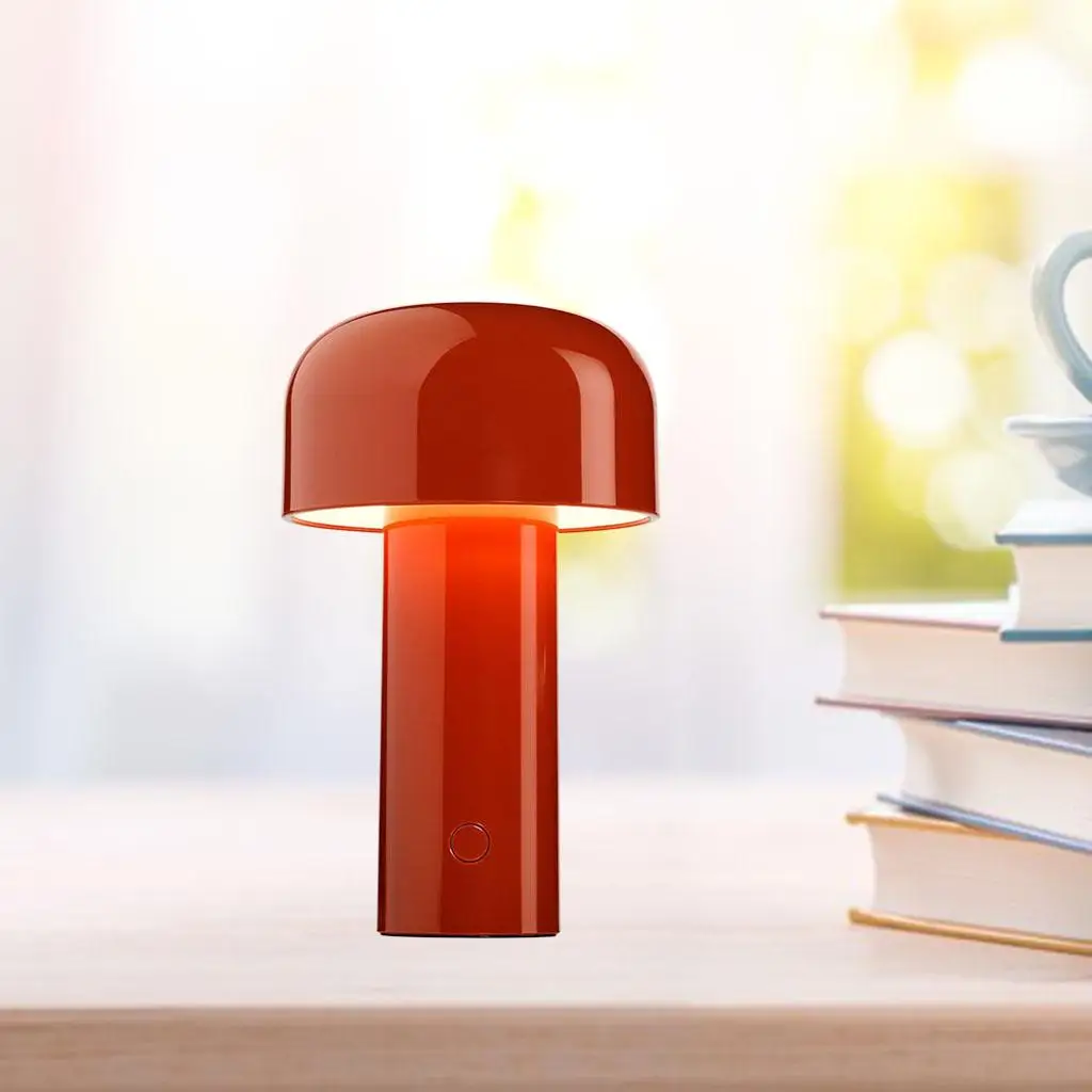  Mushroom Table Lamp Creative Nordic 1800 mAh Nightlight for Bedside