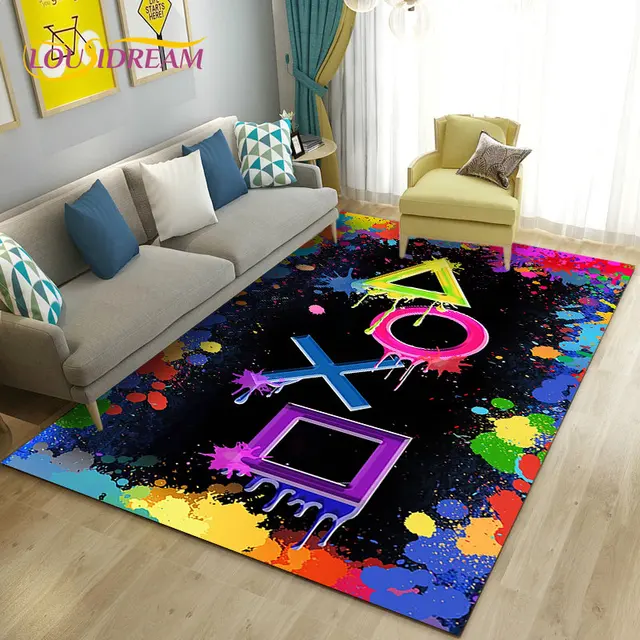 alfombra suelo gaming aAlfombras de mariposa para sala de estar, alfombras  con patrón de cielo estrellado de animales, para dormitorio, habitación  infantil, estampado 3D de dibujos animados, tapetes de juego para niños 