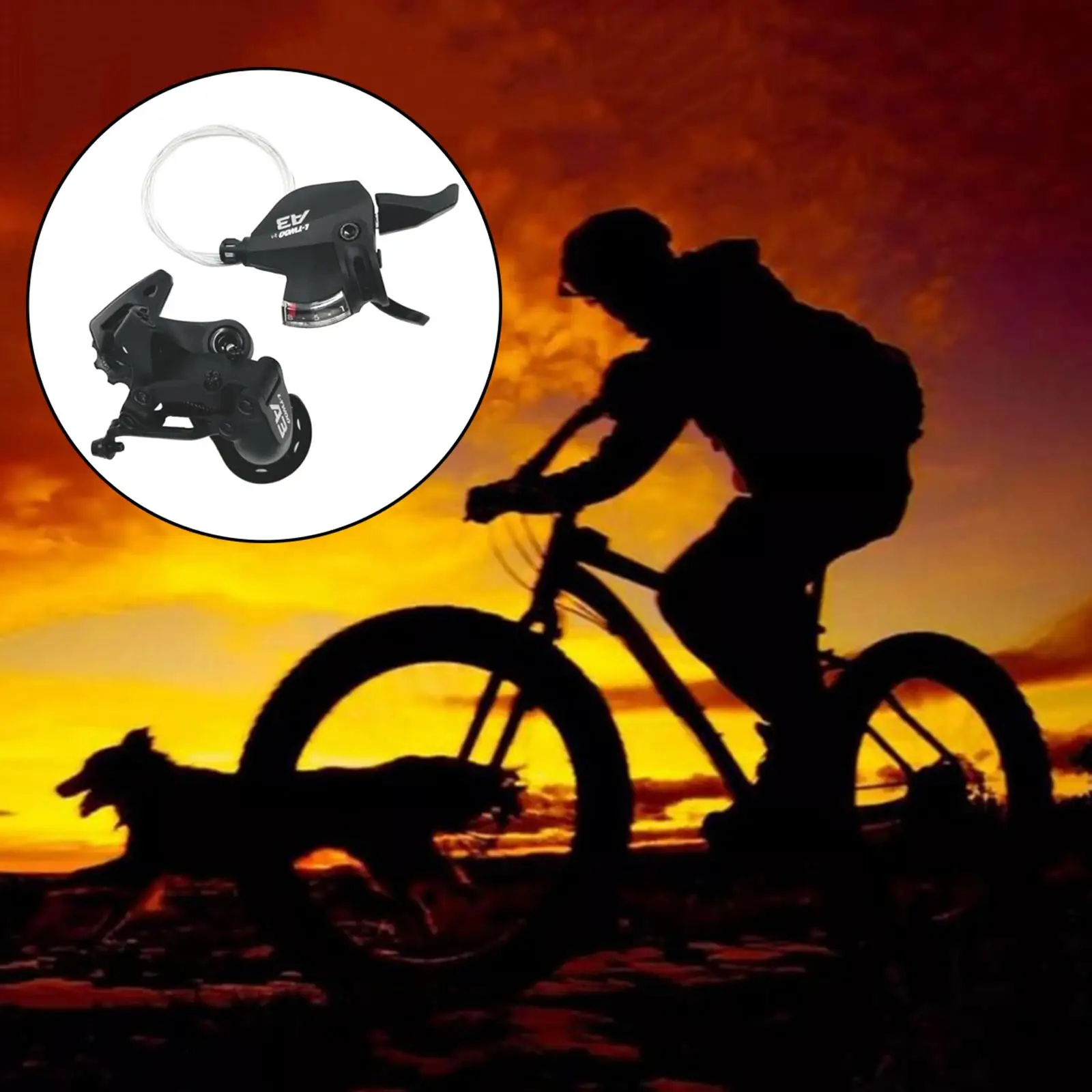  Right Thumb er Lever, Mountain , A3 Right Handed  Thumb Gear Derailleurs Cycling Accessory
