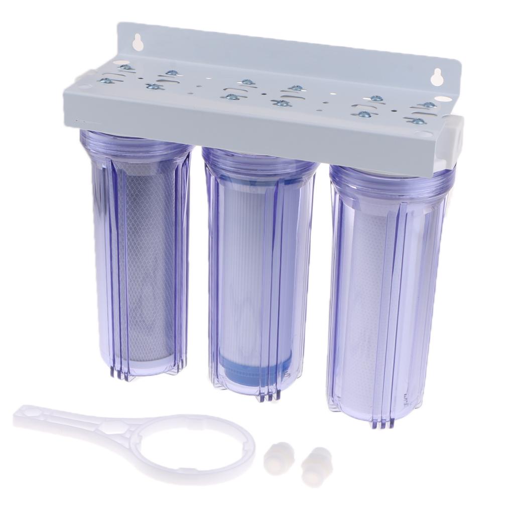 10 inch transparent bottle UDF pre-filter for Water Household Drinking Water Filter Replacement