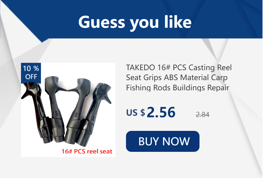 TAKEDO 16# SKTSS - LS SKSS -LS Casting Spinning Reel Seat DIY Fishing Rod Building With Aluminum / Carbon Tube Rod Spare Parts