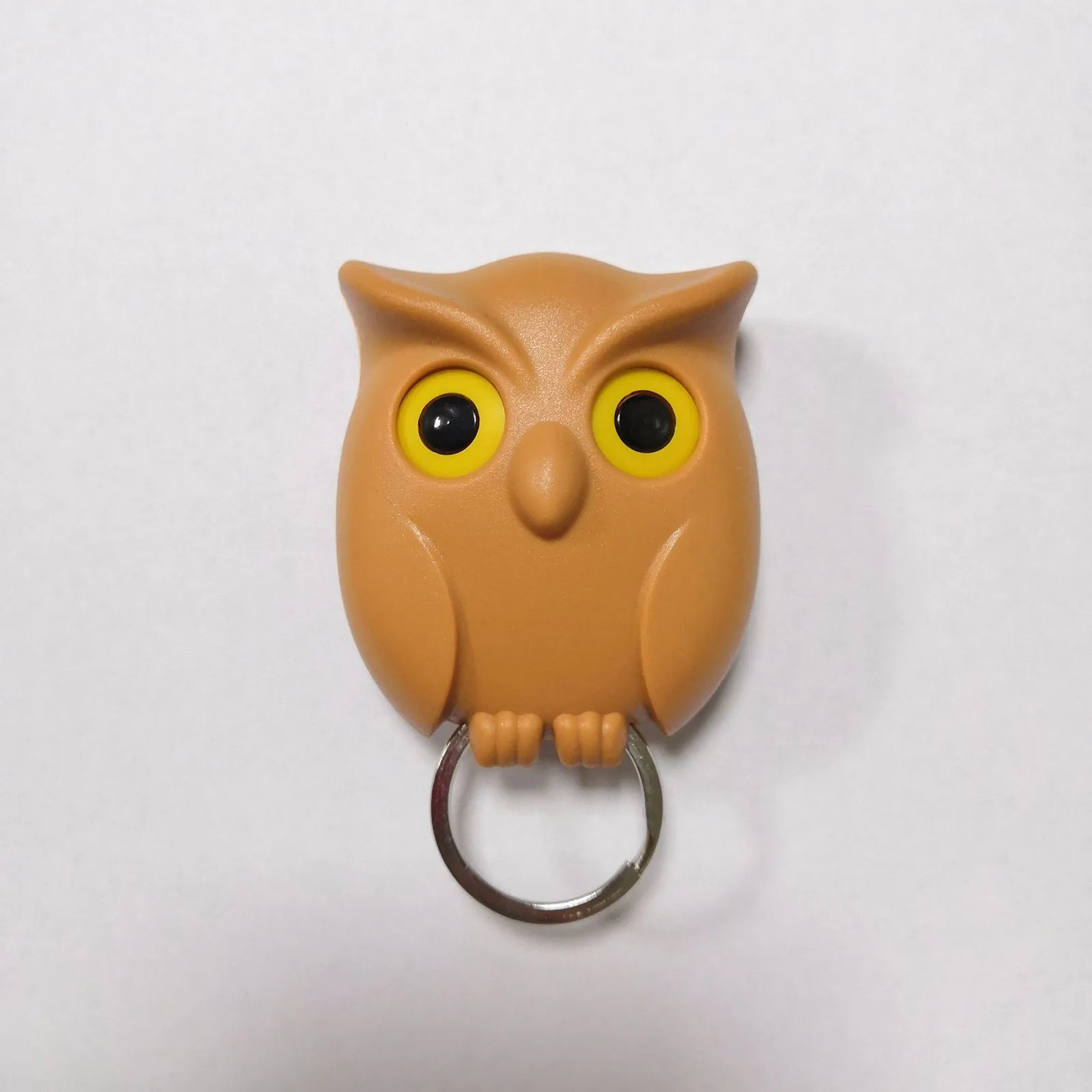 Night Owl Magnetic Key Holder,Key Holder For Wall,Portachiavi Magnetico da Parete,Portachiavi Gufo a Muro--2 pz 
