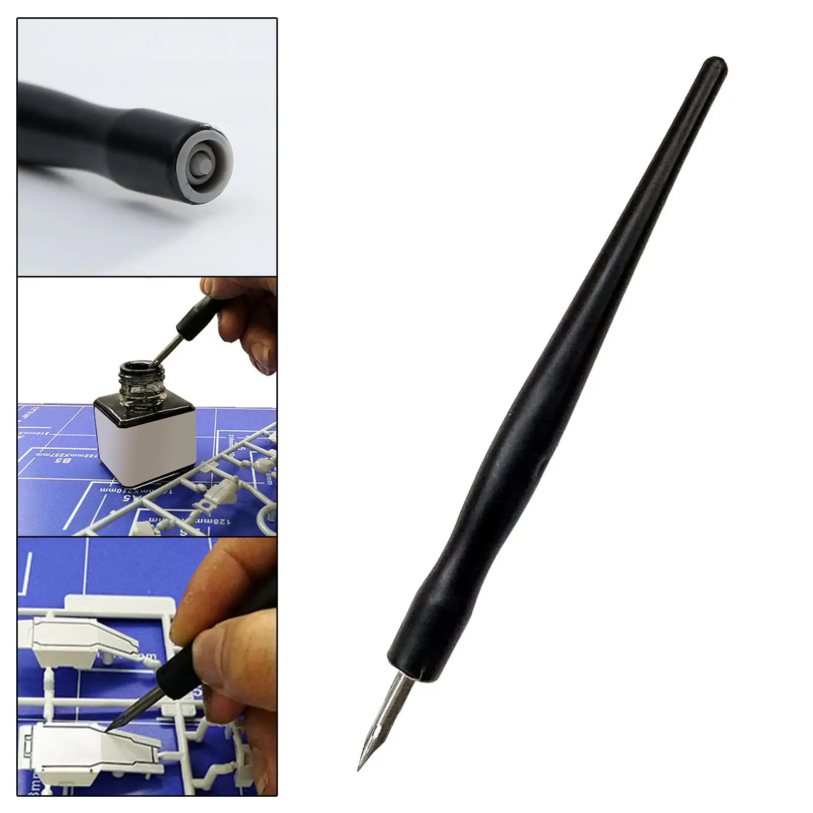 Model Panel Line Accent Coloring Pen Avoid Scrubbing Infiltration Line Pen DIY Model Tools