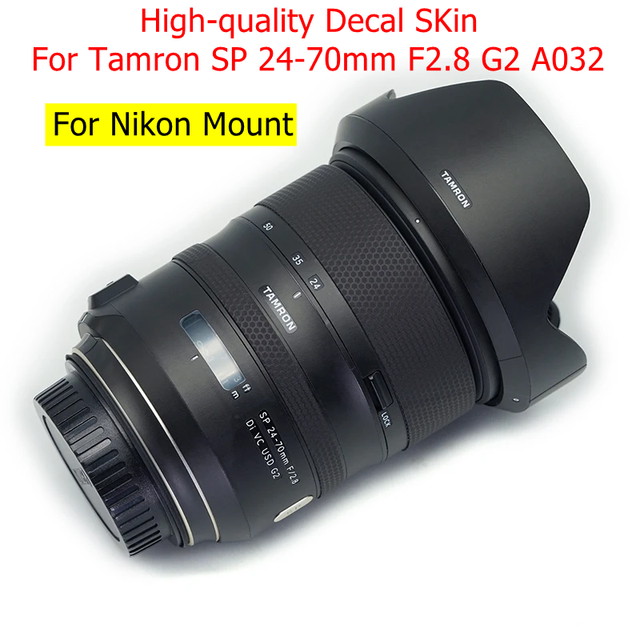 For Tamron SP 24-70mm F/2.8 G2 Decal Skin Vinyl Wrap Film Camera Lens  Protective Sticker 24-70 2.8 F2.8 G2 A032 For Nikon Mount - AliExpress