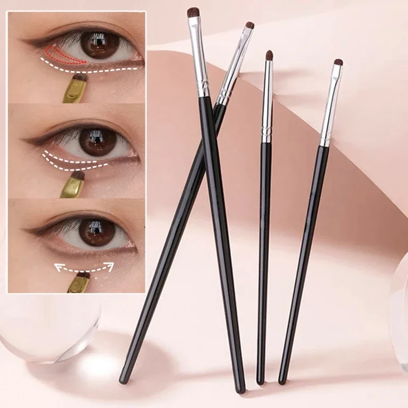 Best of 1 / 4Pcs Flat Eyes Makeup Brushes Professional Angled Eyebrow Eyeliner Contour Brush Concealer Eyeshadow Make Up Cosmetics Tools Reviews & Tips