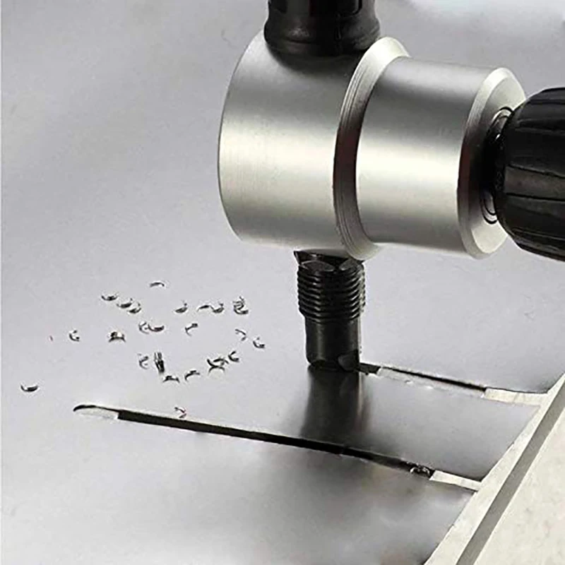 Elektrische Bohrmaschine Befestigung Modifikation Platte Punch Schere Blech Knabber Cutter Einstellbare Bohrmaschine Knabber Schneiden – Detail 10