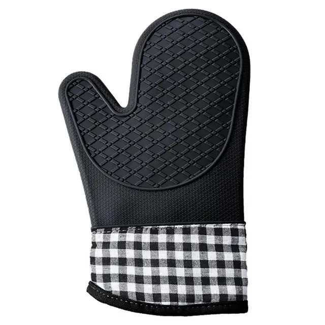 R & R Textile 01703 Oven Mitt, Hand Shaped, Natural, 17in