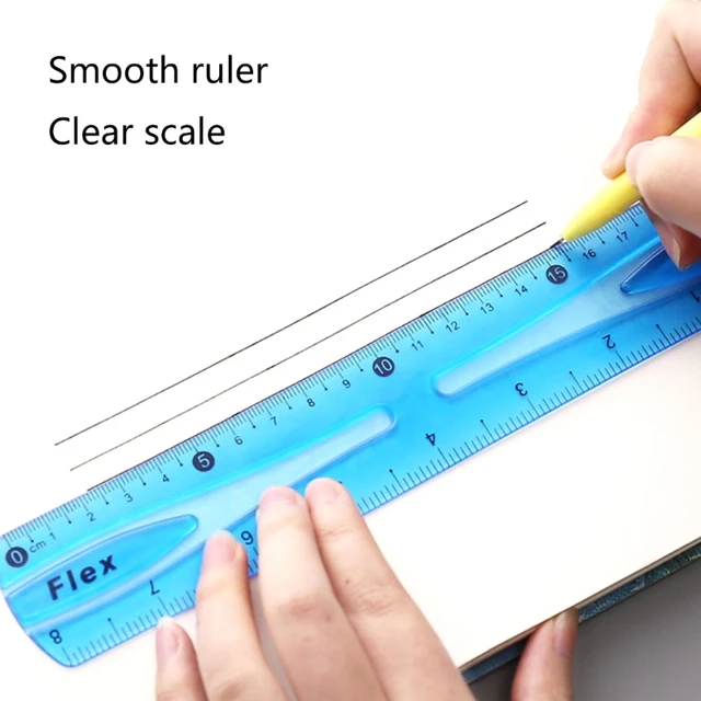 Helix Shatterproof Plastic Ruler