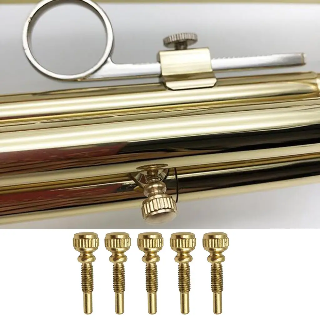 5x 26mm B Flat Trumpet Positioning Screws Anti-slip Repair Maintanence Parts