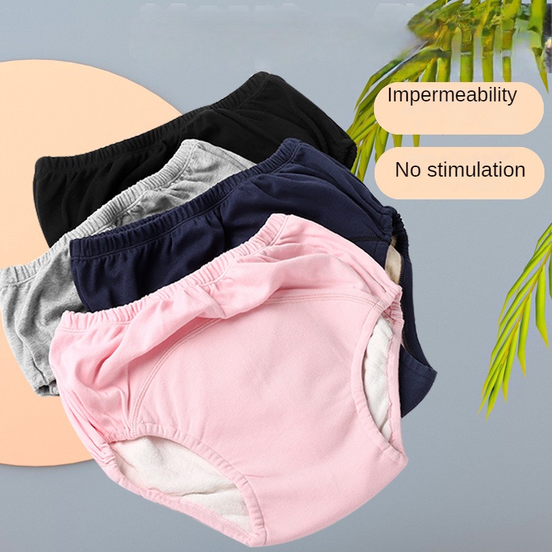 Best of Adult Cloth Diapers Triangle Pants Male And Female Cotton Breathable Anti-Wet Bed For Elderly Incontinence Care Washable Reviews & Tips