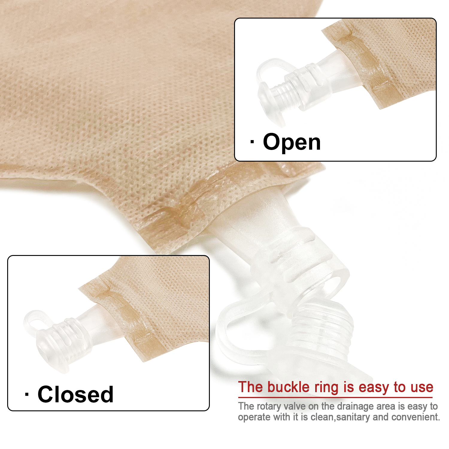 Best of 15pcs One Piece Urostomy Bags With Measuring Card Can Be Cut Ostomy Bags For Ostomy Patient Reviews & Tips - Image 5