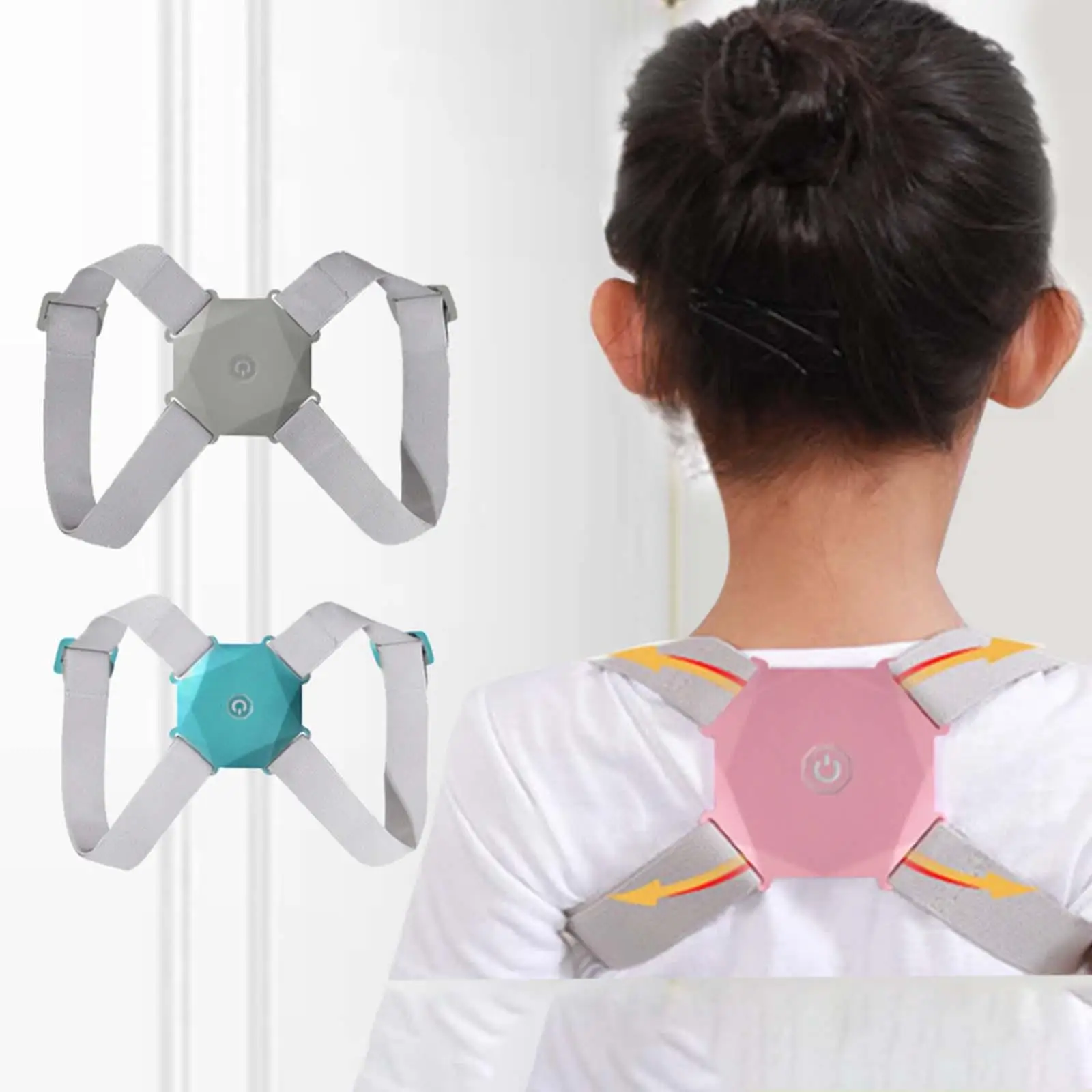 Electric Posture Corrector Back Belt Vibration for Adults Children