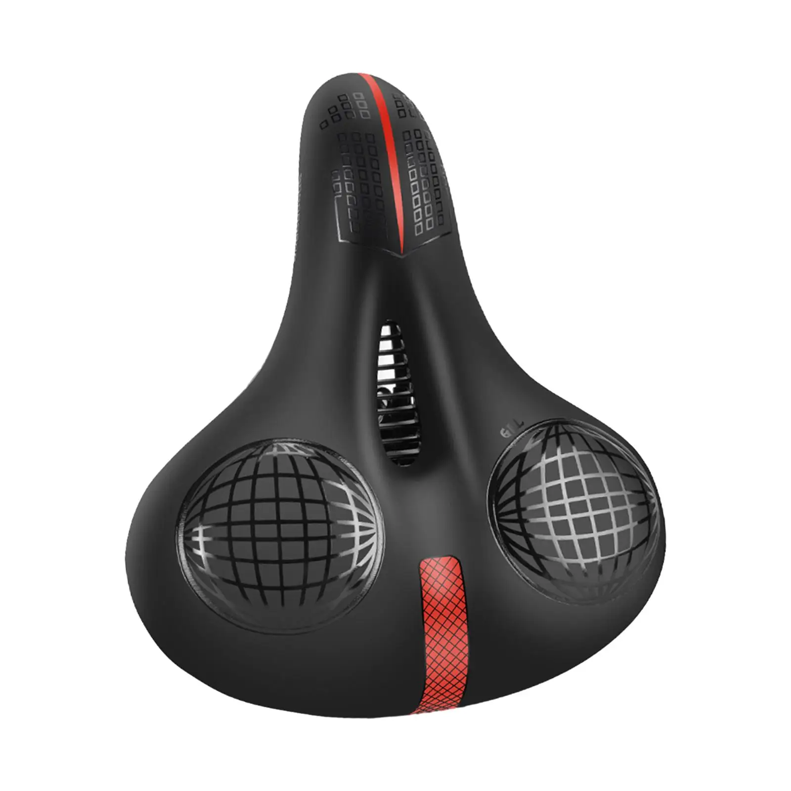 Bike Saddle Seat Padded Bicycle Saddle Hollow for Bicycle Accessories Riding