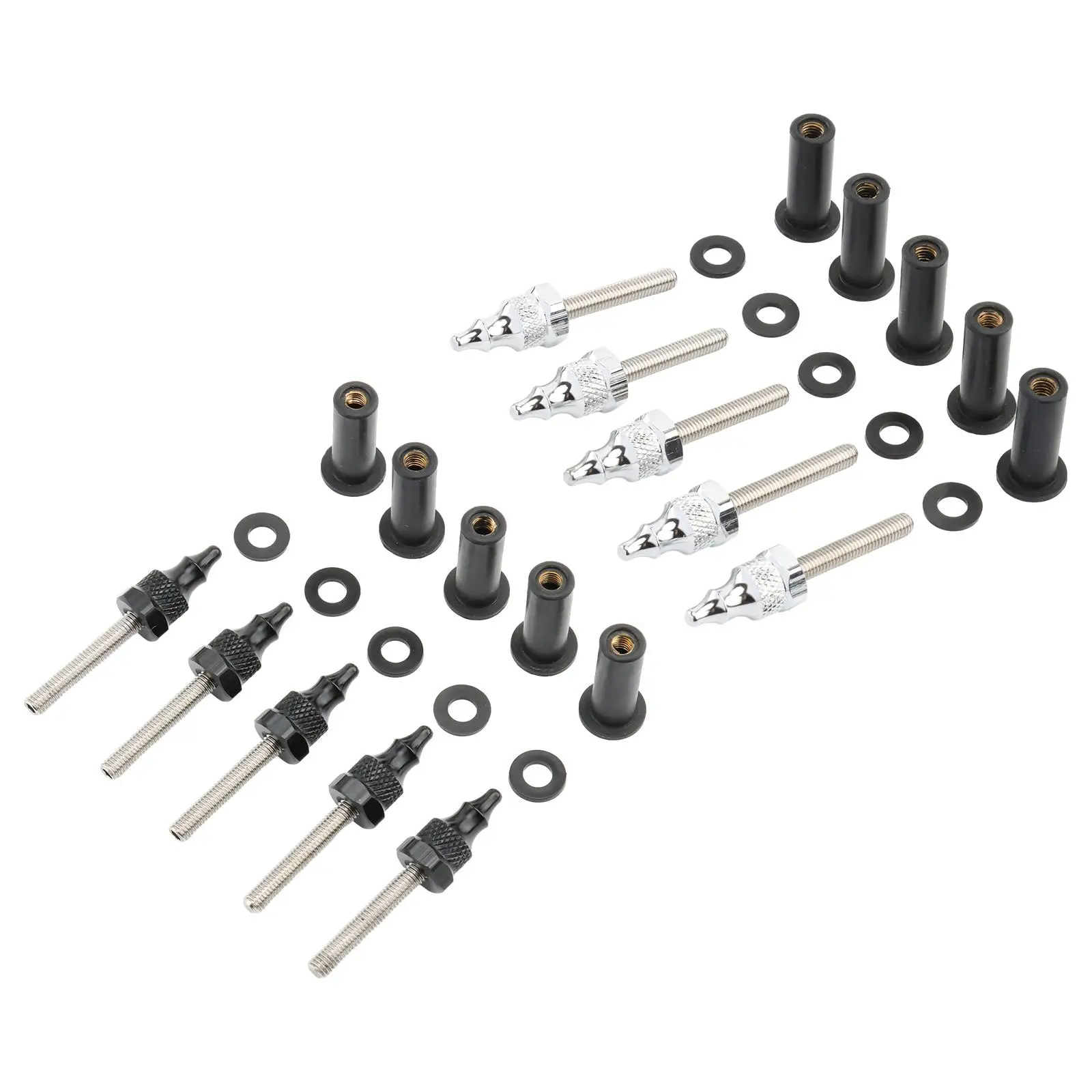 Windshield Bolts for Windshield Attachment for Harley-davidson Custom Fltrx 1998-2001 Convenient Installation Replacement