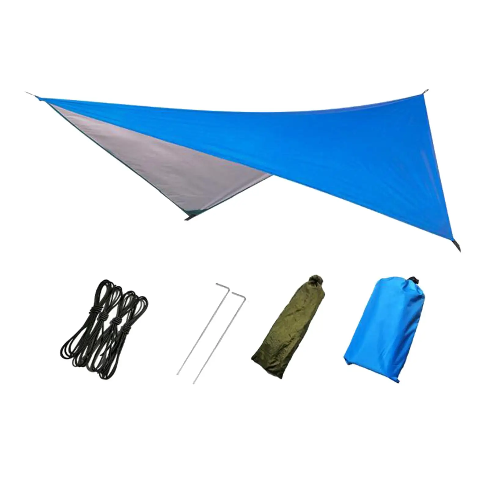 Portable Camping Tent Tarp Awning  Waterproof  Portable Sun  for Traveling Fishing Survival Backpacking Picnic