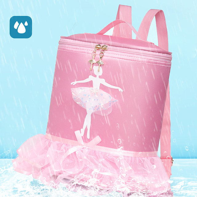 Ballet Dance Bags Pink Girls Sports Dance Handbag Kids Backpack