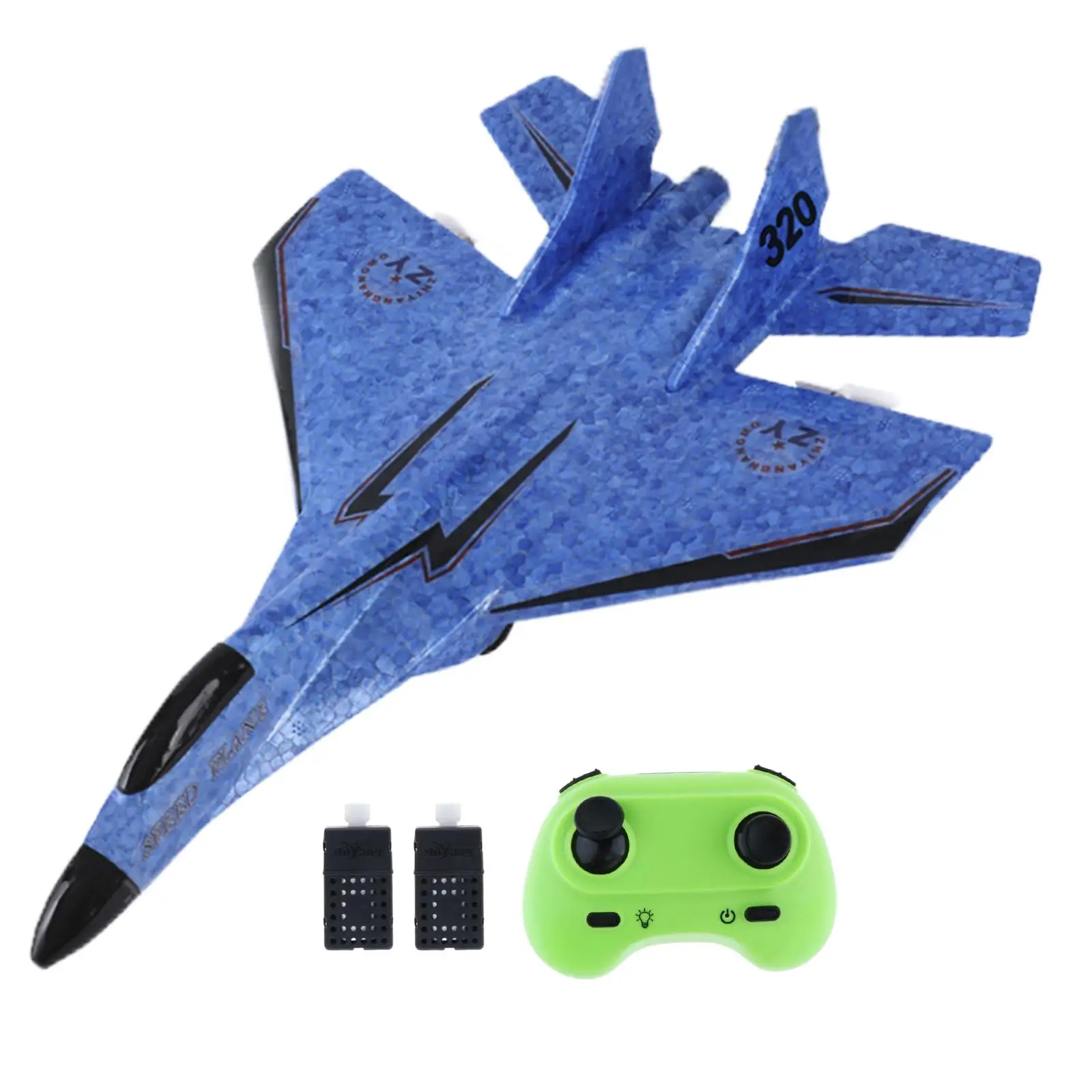 Foam Easy to Fly Channels Jet Fighter Fixed Wing Aircraft RC Glider Plane Birthday Gift Outdoor Toy for Kids and Adults