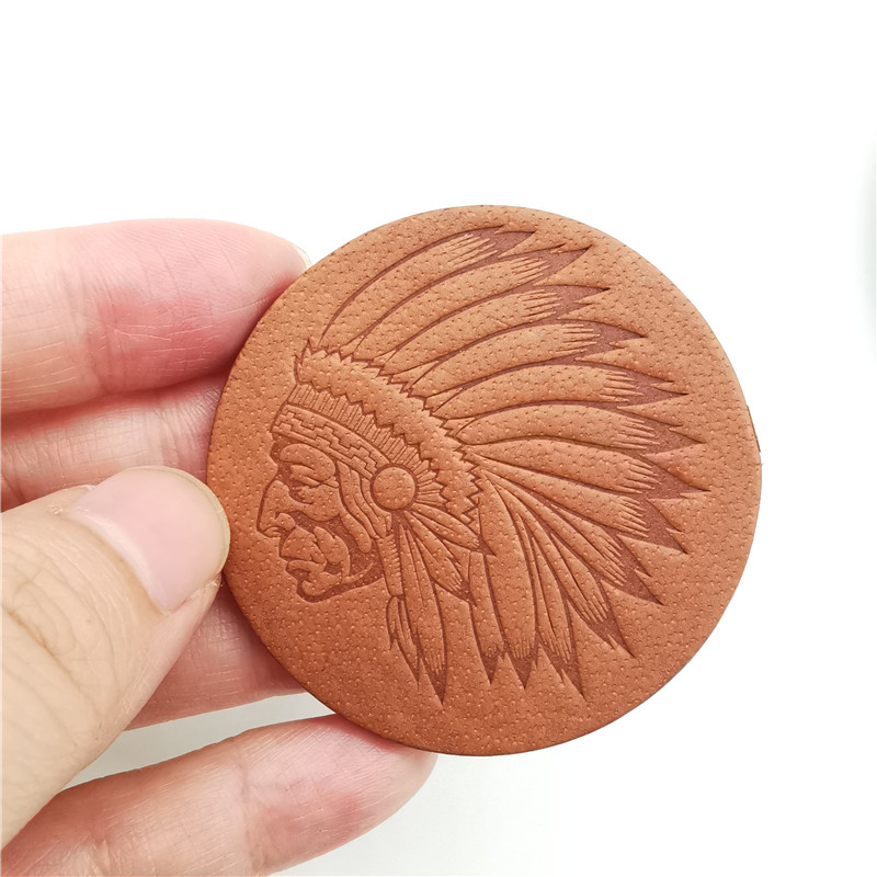 Description Picture 6 of itemIndian Pattern Leather Stamp Brass Mold Hot Stamping Emboss Craft Tool Wood Branding Stamps 4.5x5cm Custom Logo Name