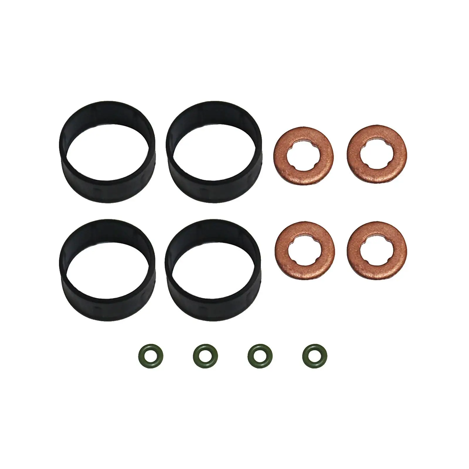 Fuel Injector Seal Washer O-ring Kit 1204698 Directly Replace High Quality for Ford Fusion 1.4 Tdci Automotive Accessories