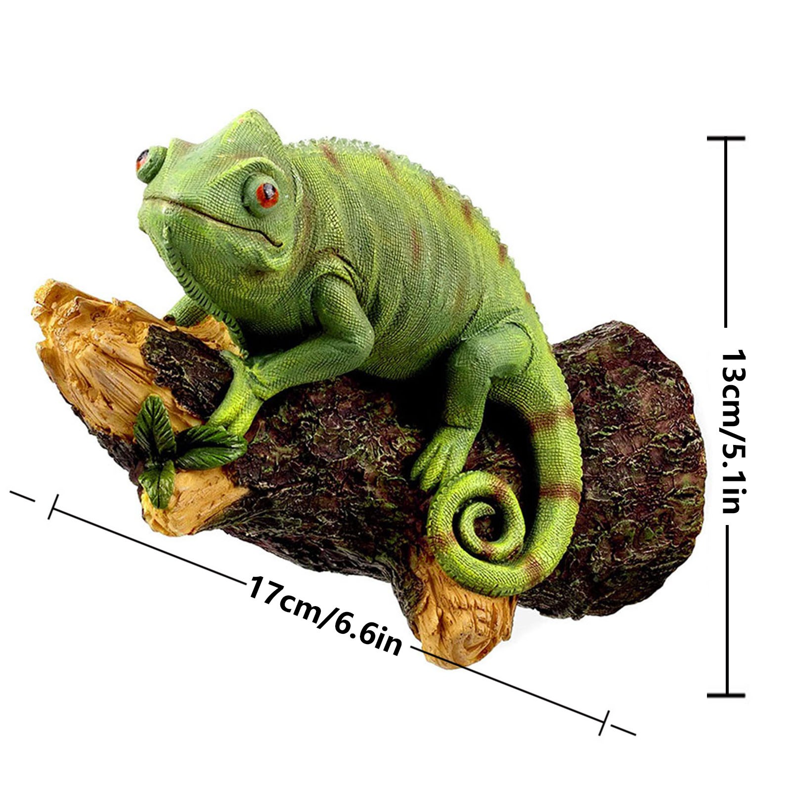 Искусственное дерево-хамелеон, подвесное наружное искусственное ландшафтное  украшение ручной работы, окрашенная ящерица, домашние украшения | AliExpress