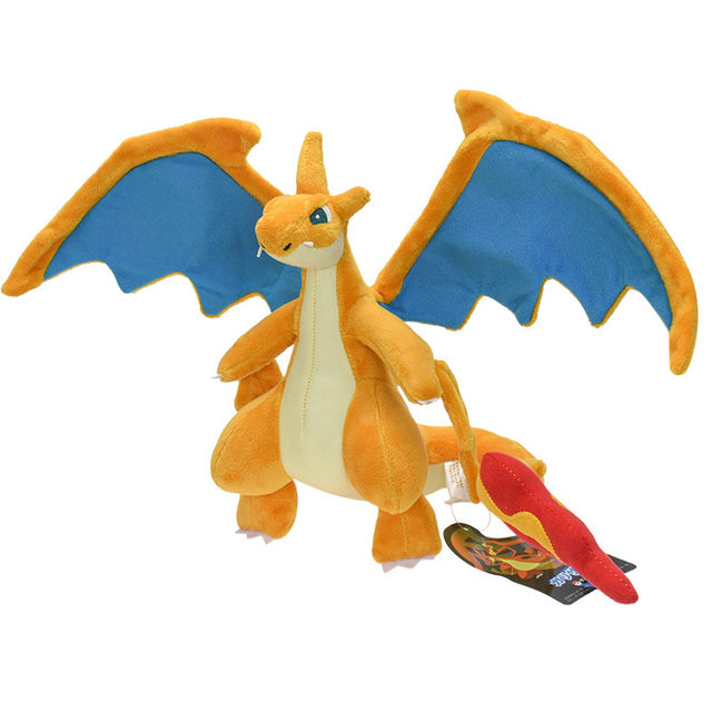 25 Cm Japão Anime Pokemon Mega Charizard Charmander Evolução XY Plush Toys  Boneca Bichos De Pelúcia Macia Para As Crianças Presentes - Escorrega o  Preço