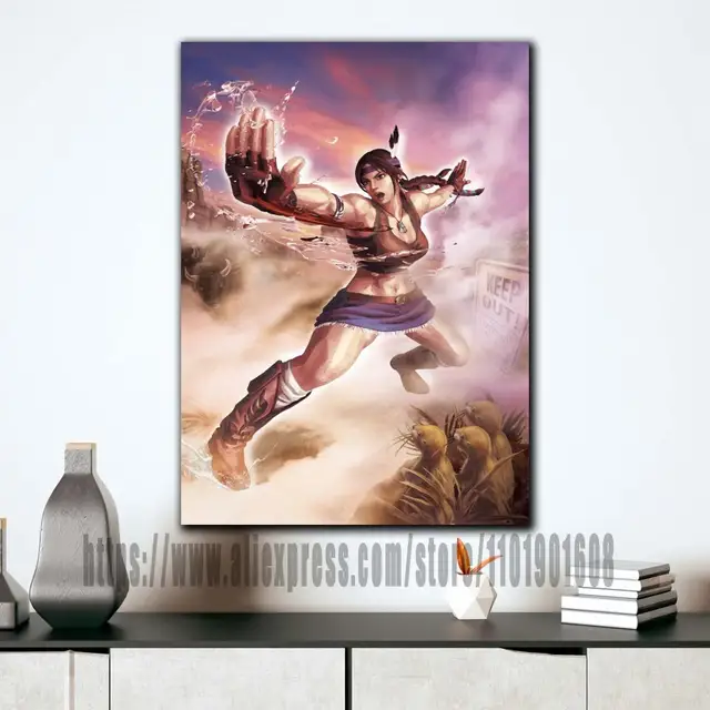 Street Fighter V Arcade Edition CAPCOM Video Game Merchandise Gamer Classic  Fighting White Wood Framed Poster 14x20 - Poster Foundry