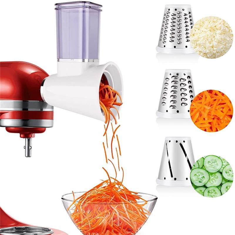 Description Picture 3 of itemKitchenAid noodle press accessories, chef's machine minced meat filling, sausage slicing and cutting accessories