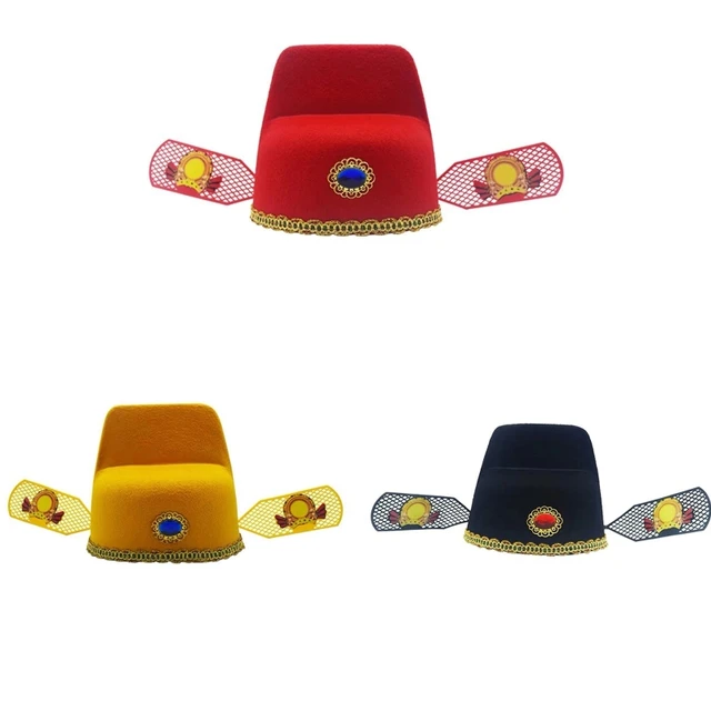 Gorro Sombrero Chino Oriental Adulto Complemento de Disfraz Para Carnaval -  AliExpress