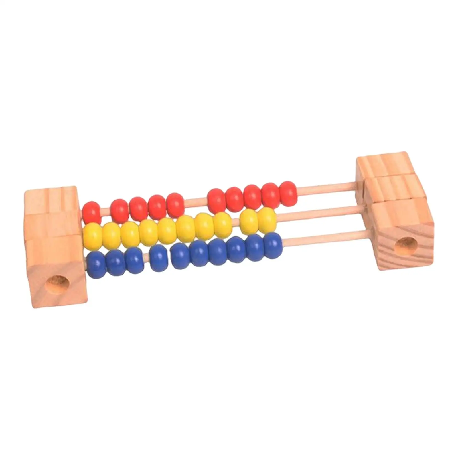 Montessori Wooden Abacus Math Learning Abacus Learning Educational Toy Calculating Beads Counting Game for Boys Children Gifts