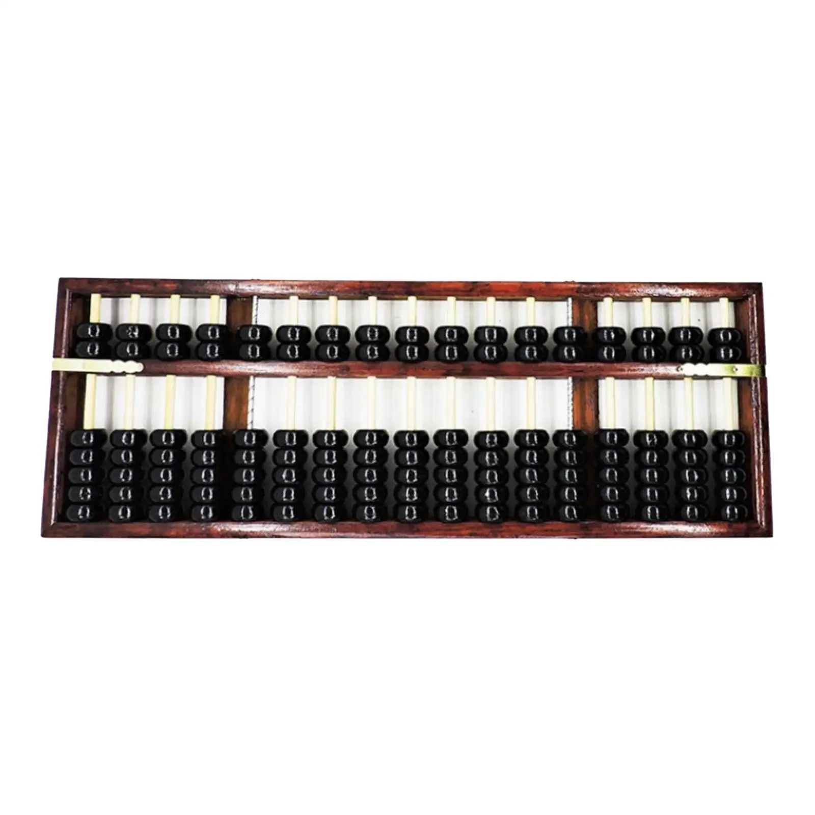 Vintage 13/15/17 Digit Rods Wooden Abacus Wood Frame Beads Chinese Japanese Calculator Mathematics Counting Tool