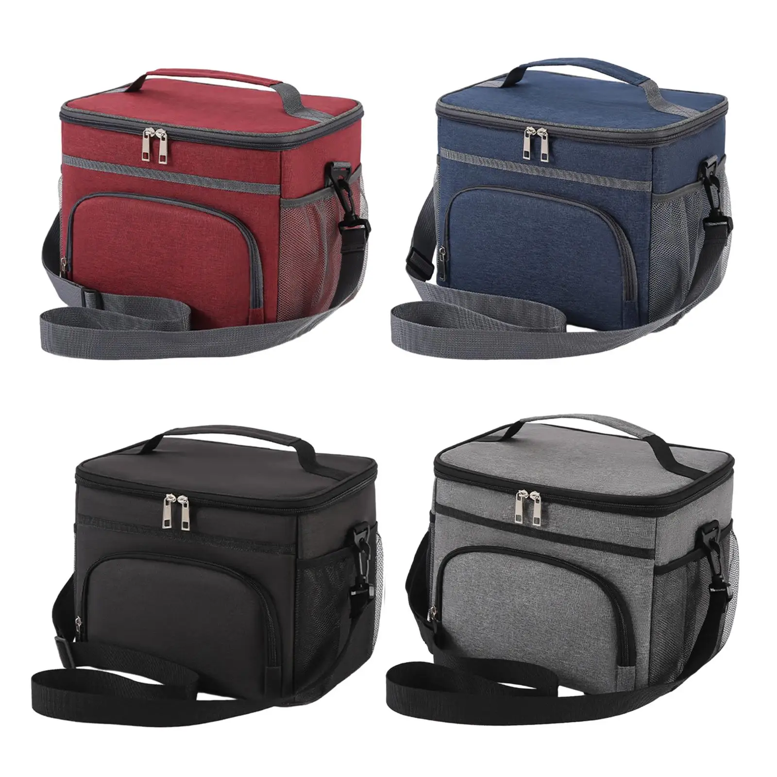 Portable Lunchbox Leakproof with Adjustable Shoulder Strap Tote Bag Organizer for Picnic Office Work Women Men Adults