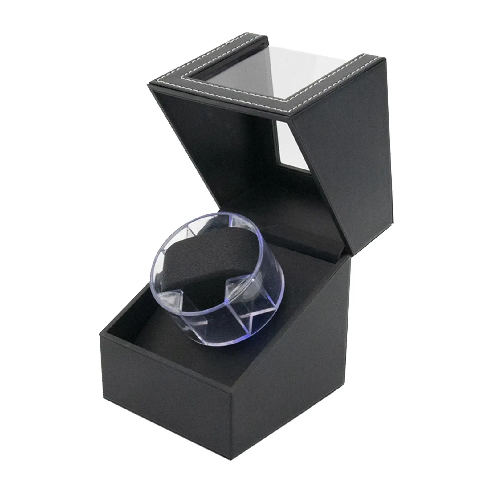 Watch Winder with Quiet Motor USB Powered Watch Case for Men`s Watches