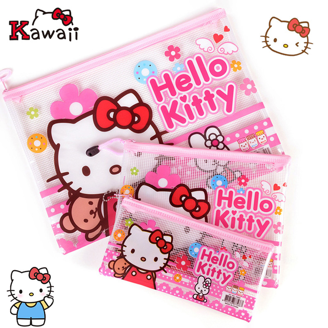 ◇【先行販売】ハローキティ 上横ポケットファイル A4 HELLO
