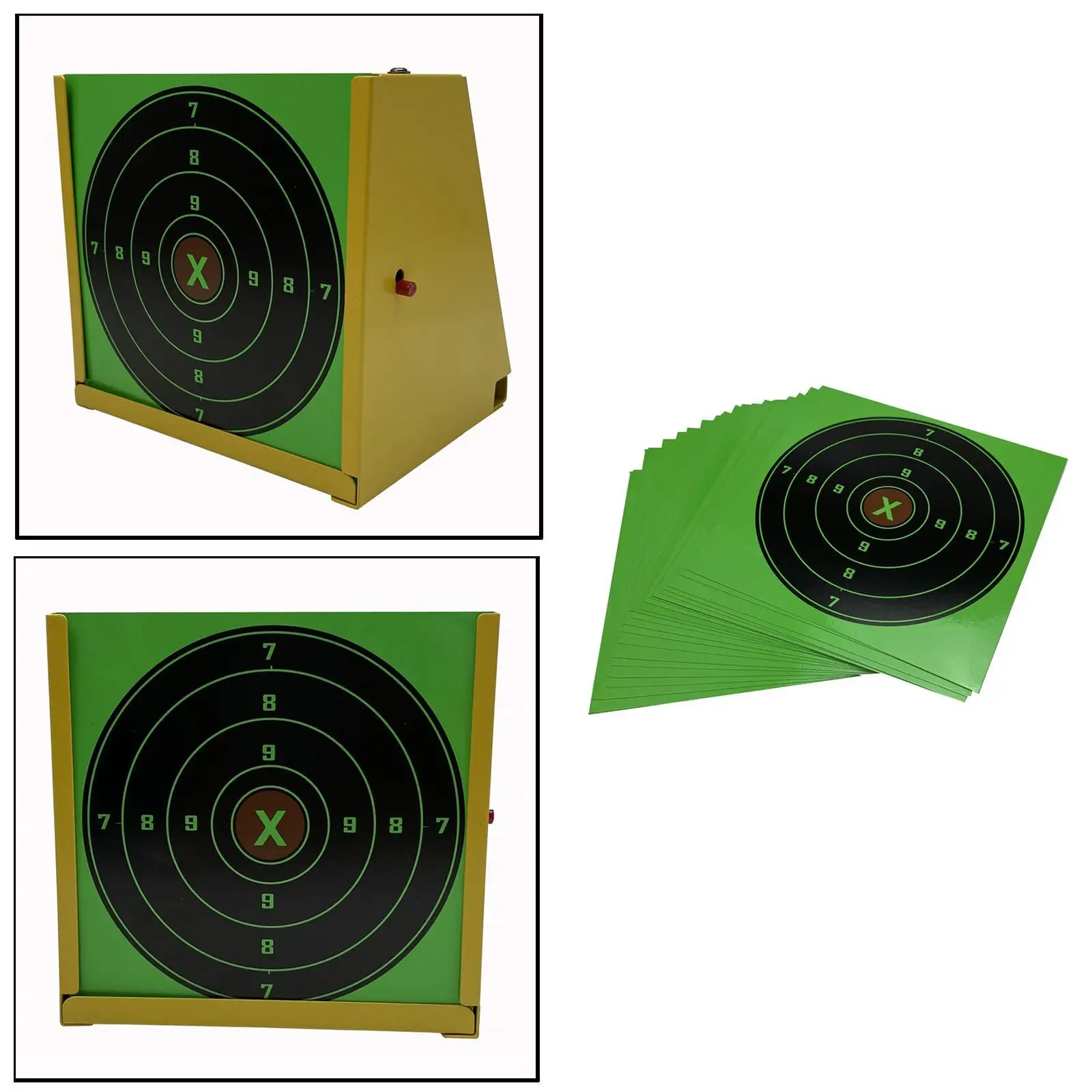 20x Shooting Paper Target Hunting  Paperboard Practicing Aids 