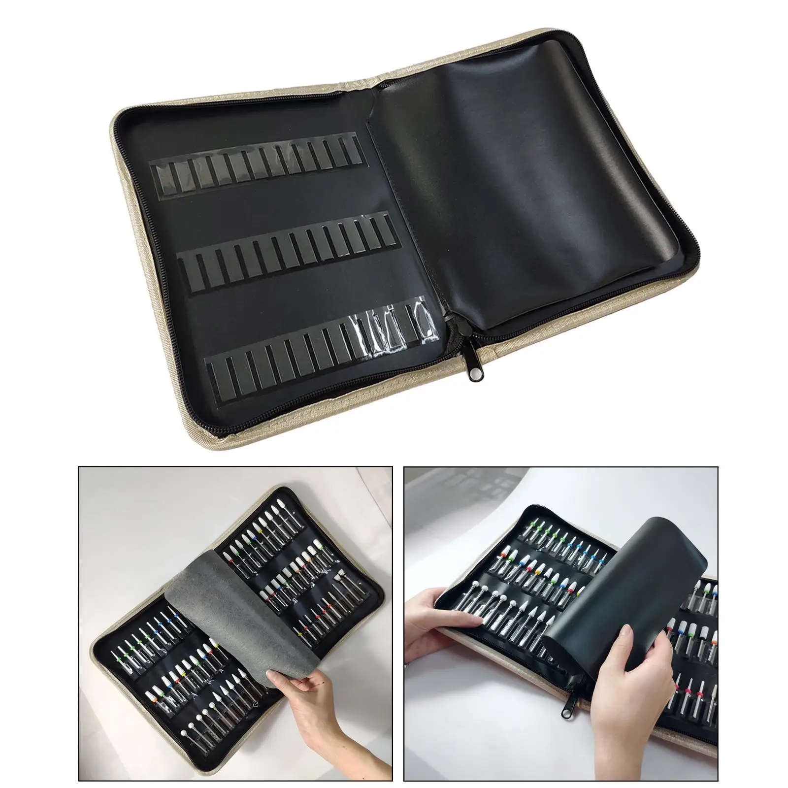 72 Slots  Bits Holder Storage Box Storage Case Organizer Improving the efficiency