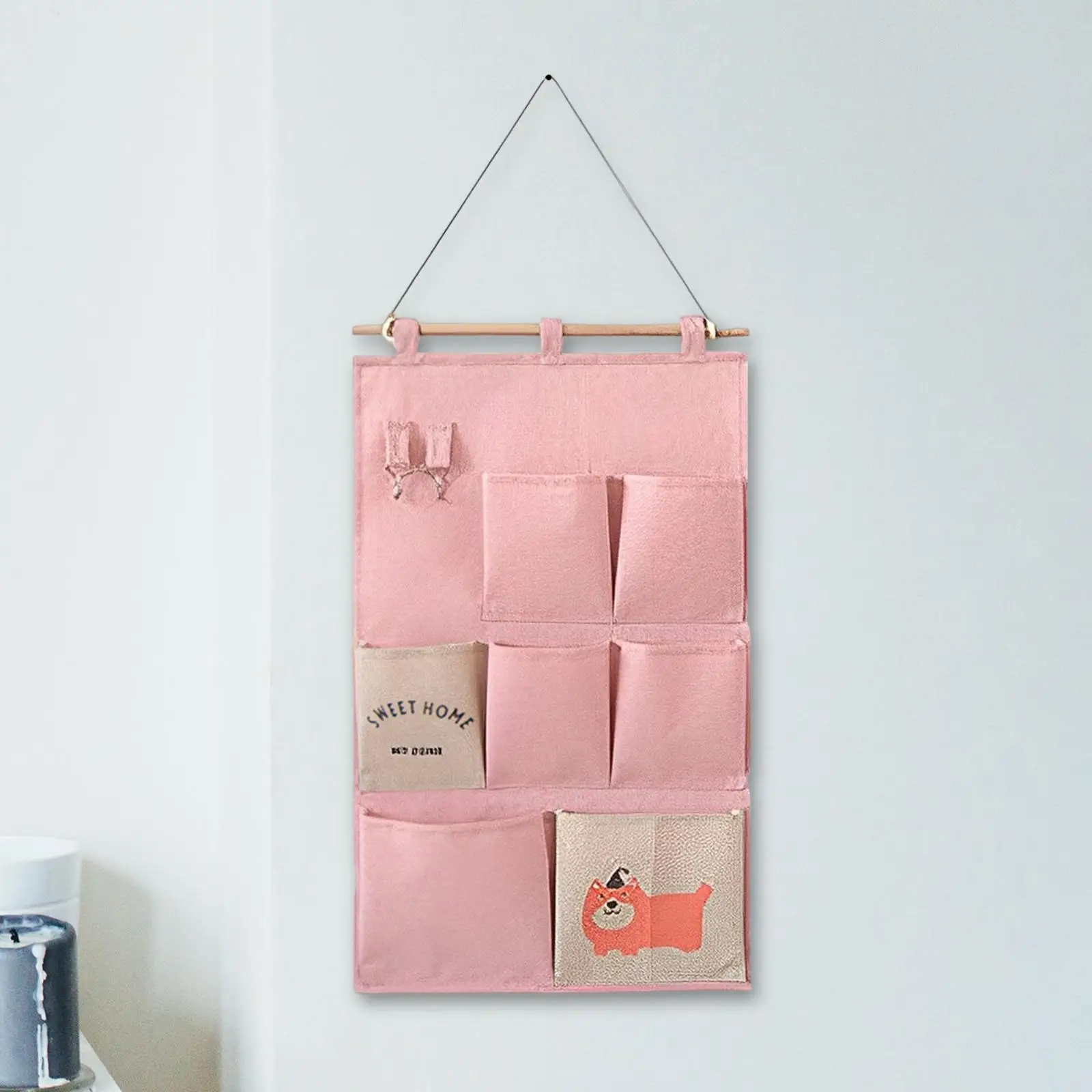 Magazine Storage Bags Organizer Multifunction for Dormitory Pantry Closet