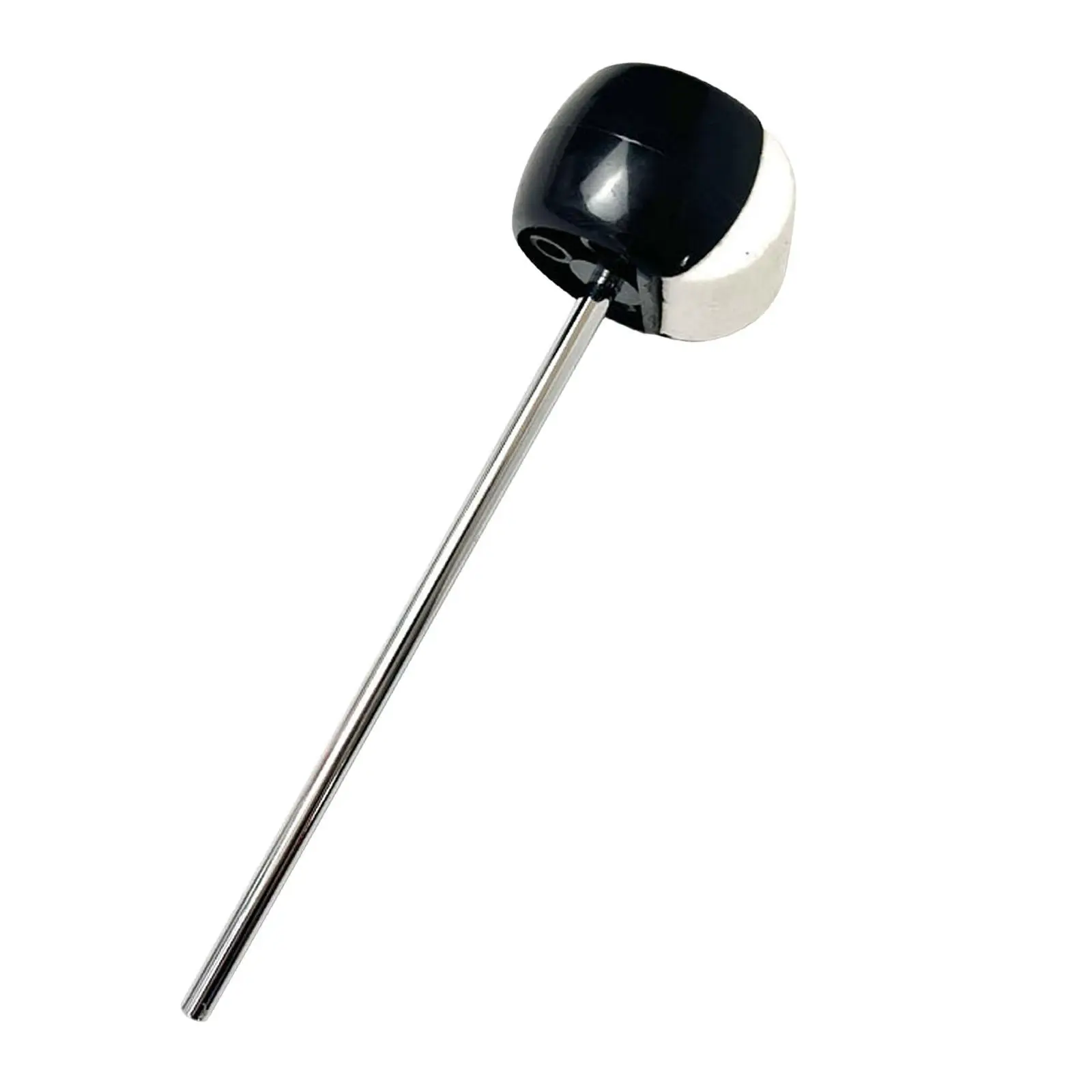 Percussion Instrument Accessory, Bass Drum Mallet Head, Portable Universal Drum Pedal Beater for Electronic Drums