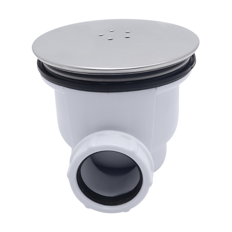 Description Picture 4 of itemL69A Bathroom Tray Waste Drain Trap Shower Base Drain for Side Outlet Drain