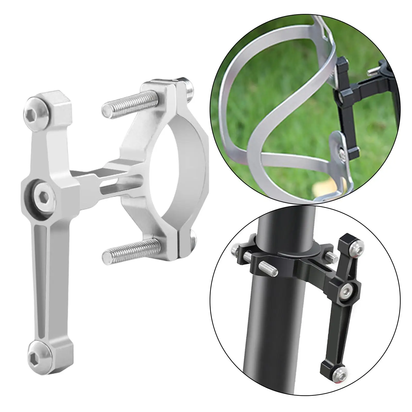 Bicycle Water Bottle Cage Holder Bike Kettle Rack Mount for Mountain Bikes